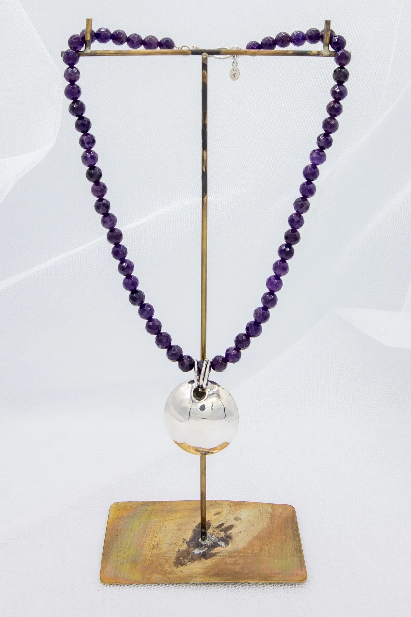 Amethyst and Silver