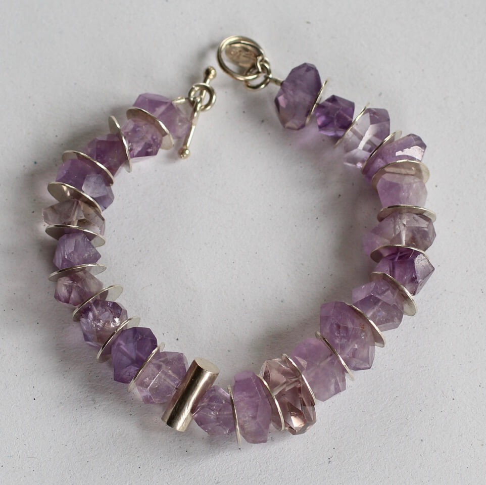 Ametrine and Silver