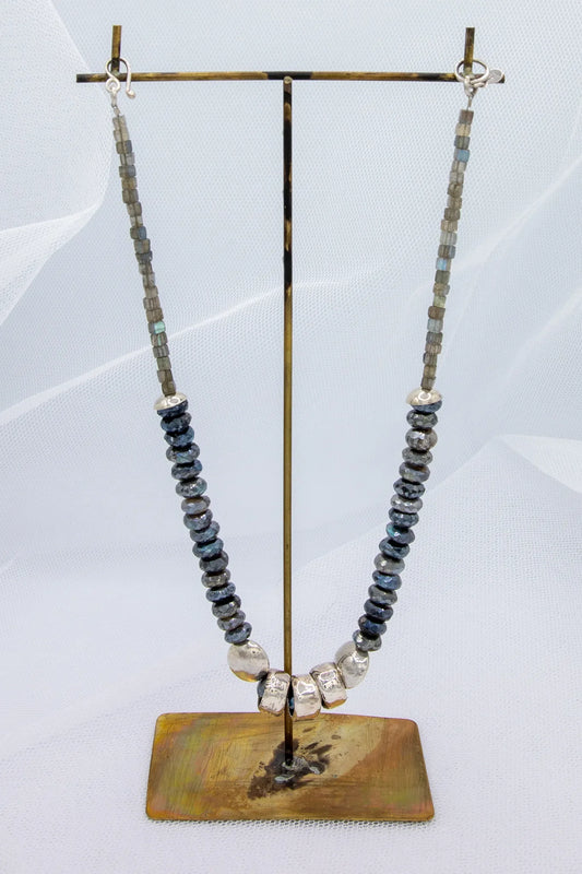 Labradorite and Silver