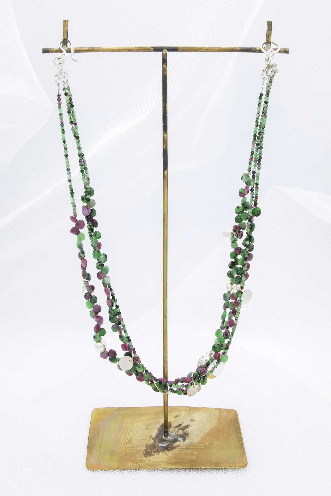 Ruby Zoisite Necklace